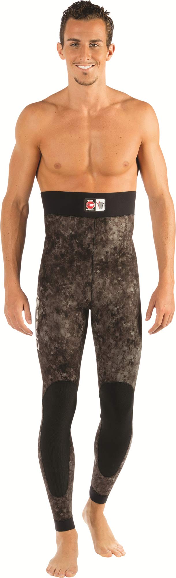 Cressi Tracina Pants 7mm Apnea Diving Suit - Mimetic, XX-Large