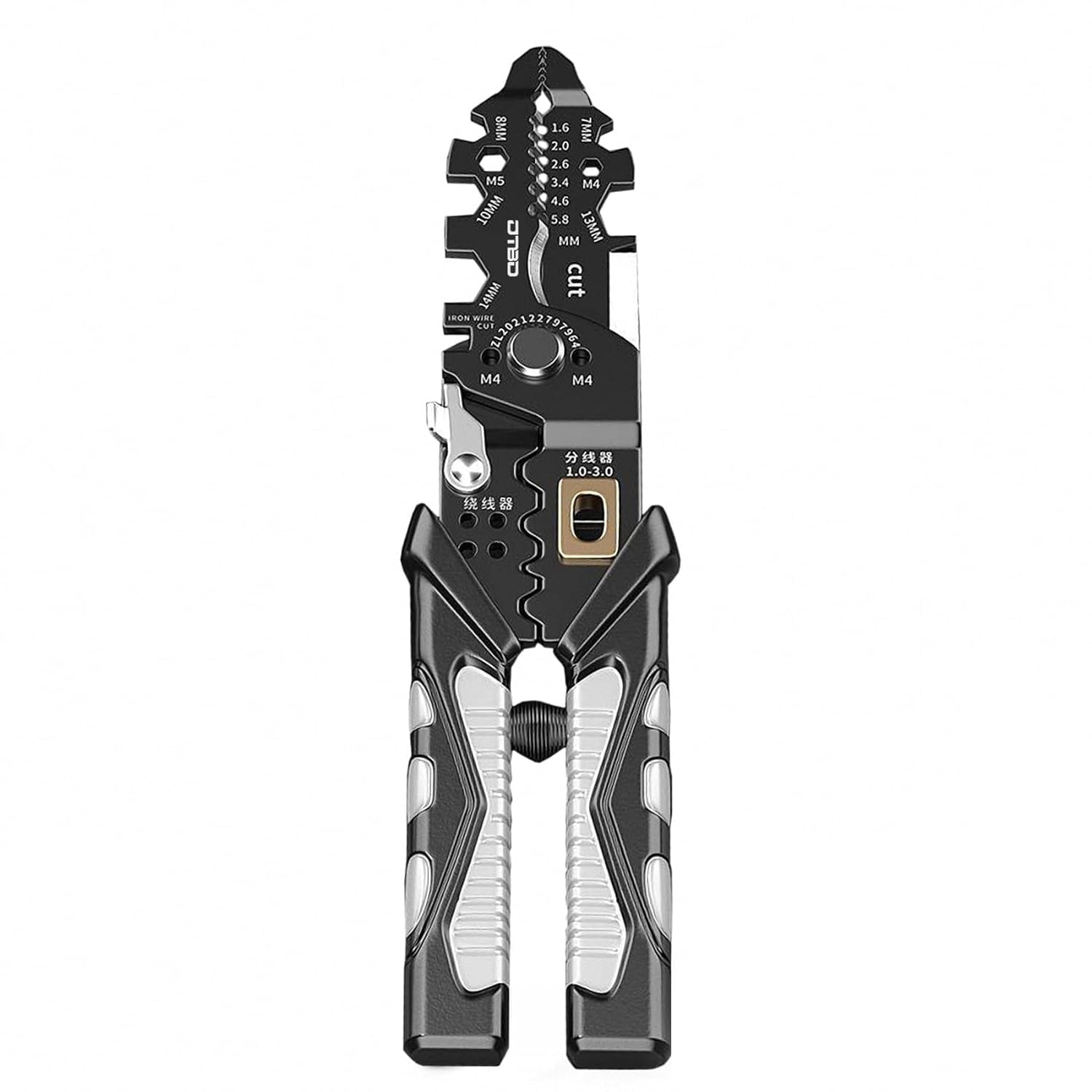 MECHBORN 25-in-1 Multifunction Wire Strippers Electeical, 8 inch Wire Crimping Tool, Wire Cutter, Professional Electrician Pliers Tools and Cable Stripper for Cutting, Stripping, Shearing (B0D5Y24VNF) Amazon Price History, Amazon Price Tracker