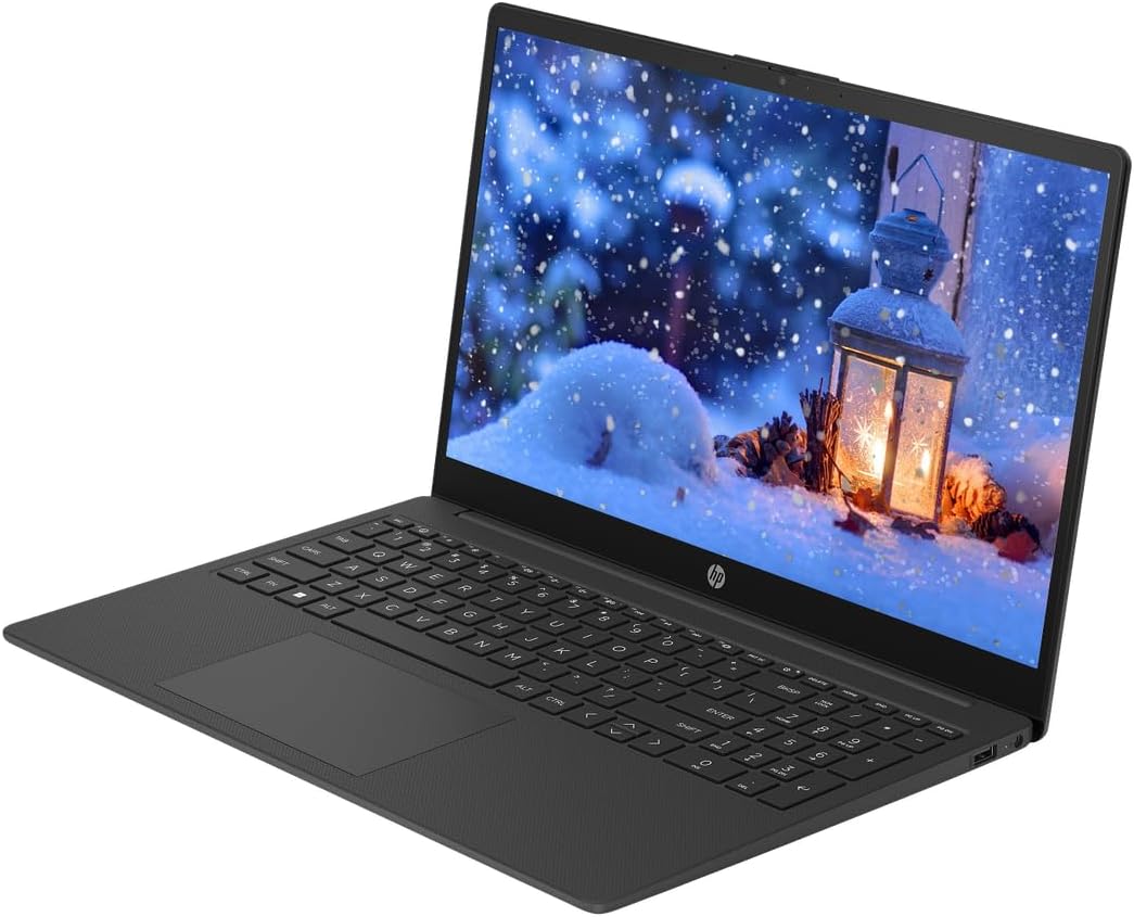 HP 15.6" FHD Touchscreen Business & Student Laptop, 16GB RAM 512GB SSD, 8-Cores AMD Ryzen 7 Processor, Windows 11, Copilot AI-Ready, Numeric Keypad, PLUSERA Earphones & 8-in-1 Hub Included, Black - Image 4