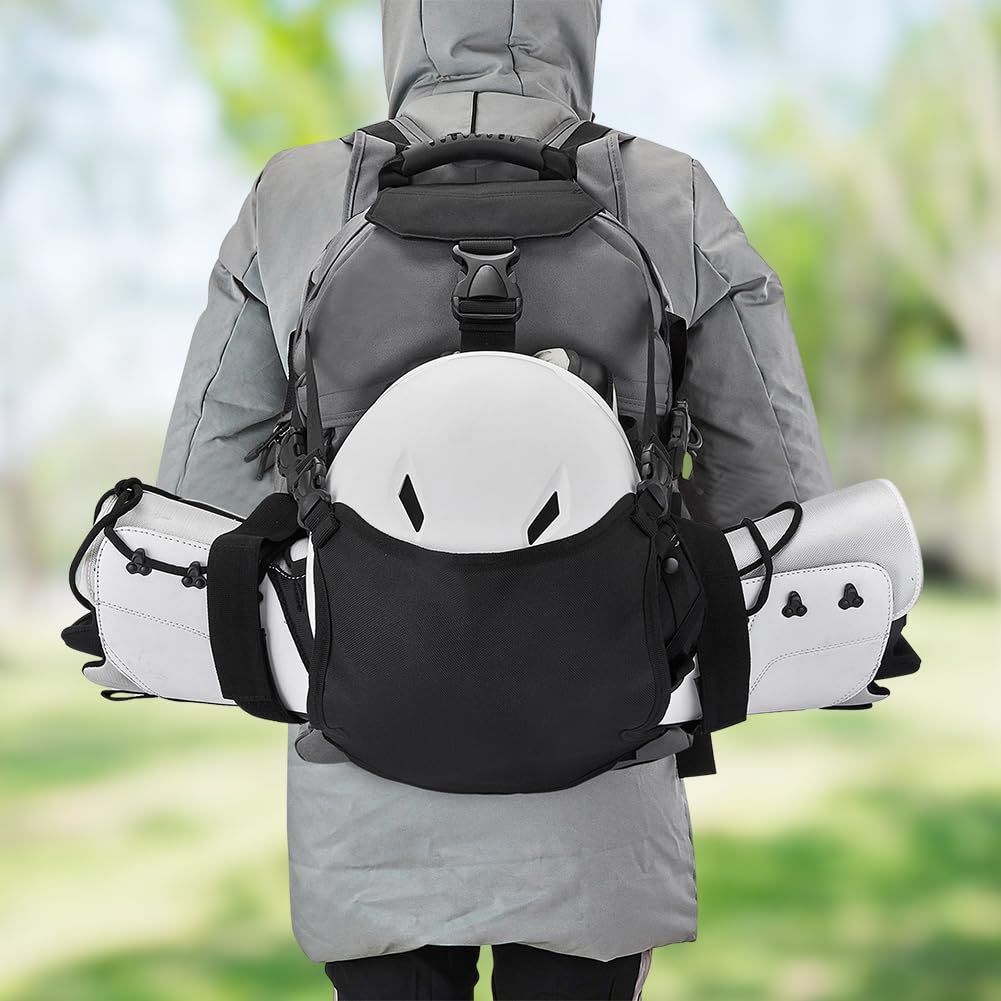 Zaino for scarponi da sci 30L for pattinaggio all'aperto impermeabile for Borsa porta casco