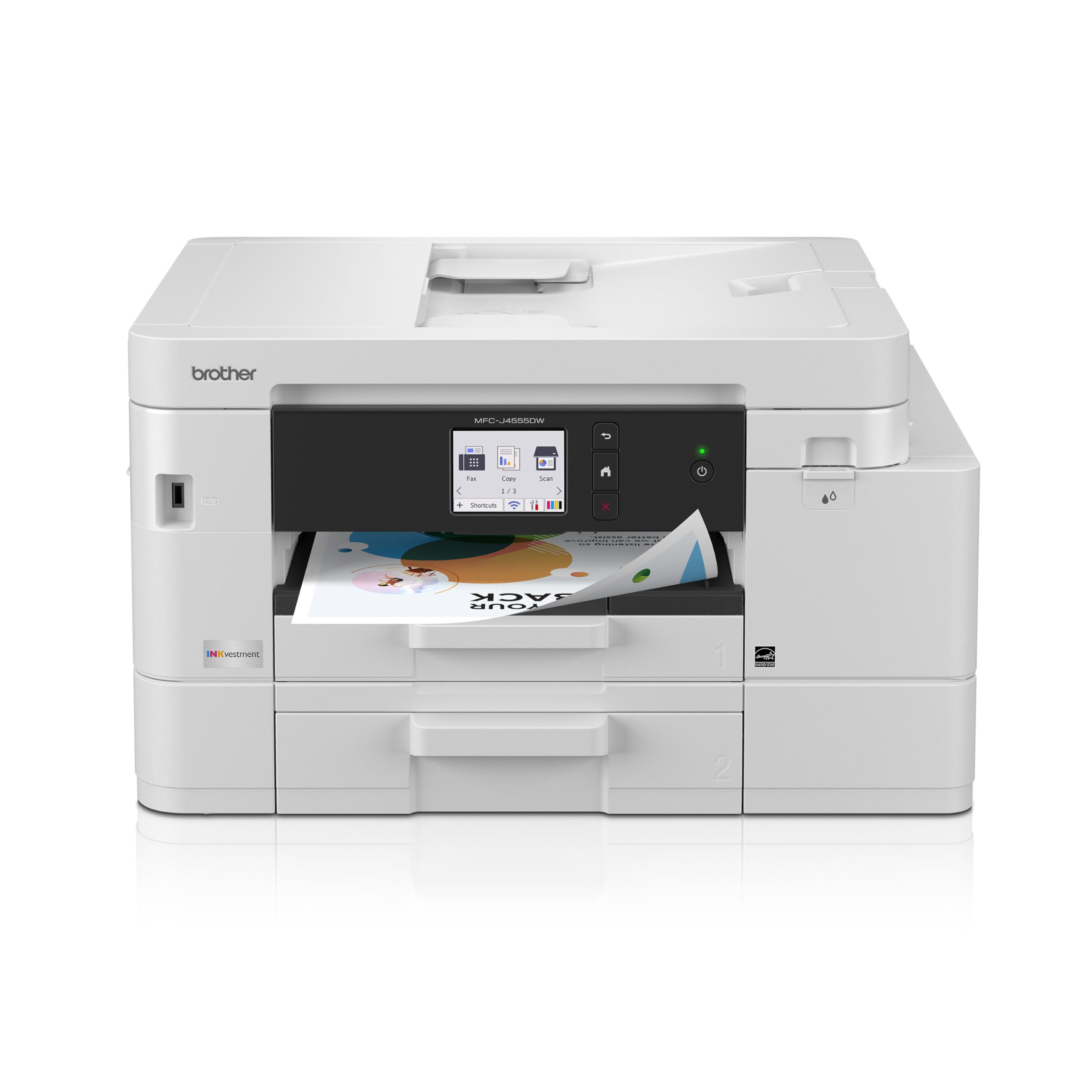 Amazon.com: Brother INKvestment 4555 Wireless Color Inkjet All-in