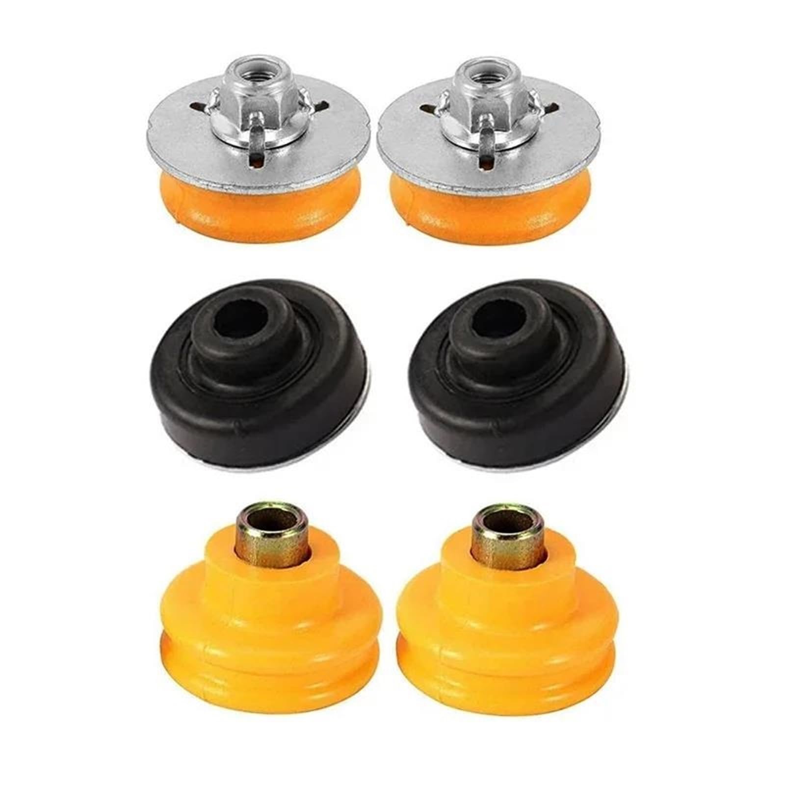 33536767334 Para E81 E82 E88 E90 E91 E92 320d 325 330 335i Parachoques De Suspensión Trasera De Coche Amortiguador De Goma Tope Amortiguadores para coche(12Pcs SET)