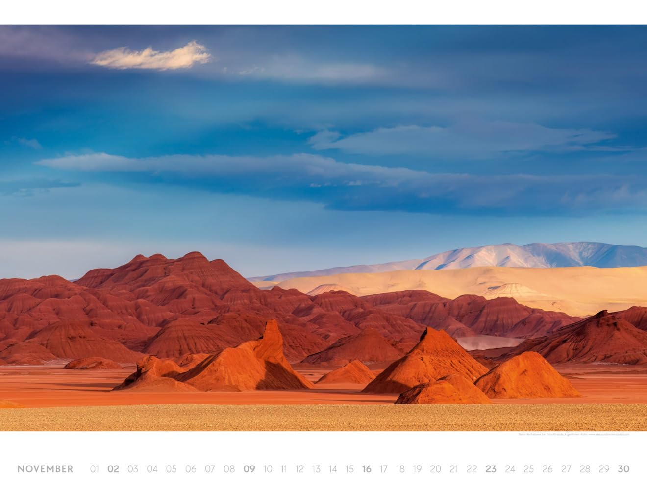 Freiraum Kalender 2025, Wandkalender / Panoramakalender im Querformat (66x50 cm) - Landschaftskalender / Naturkalender