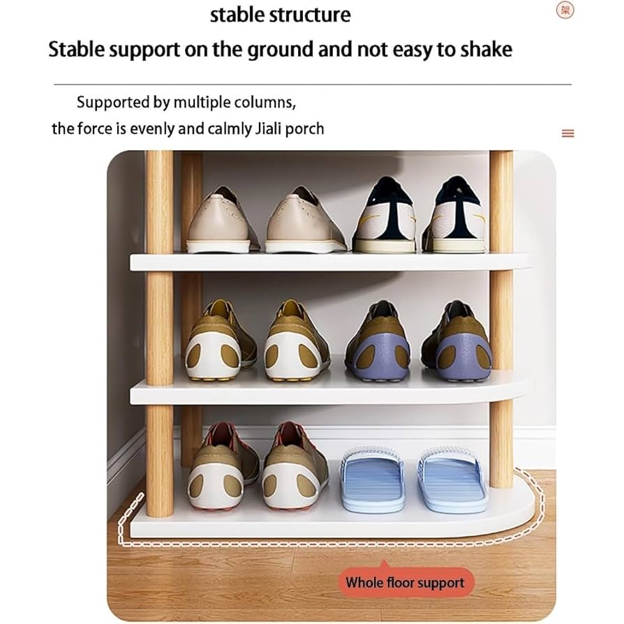 Amazon｜Nizzvlo シューズラックシューズボックス設置無料