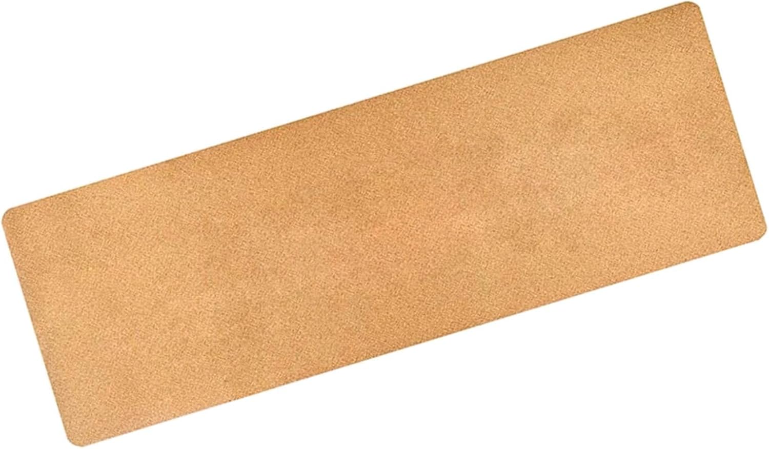 Vaveren Cork Mat, Natural Sustainable Cork Resists Odor, Rubber Backing, Great for Hot, Pilates, 72Inch x 26Inch x 5mm Thick