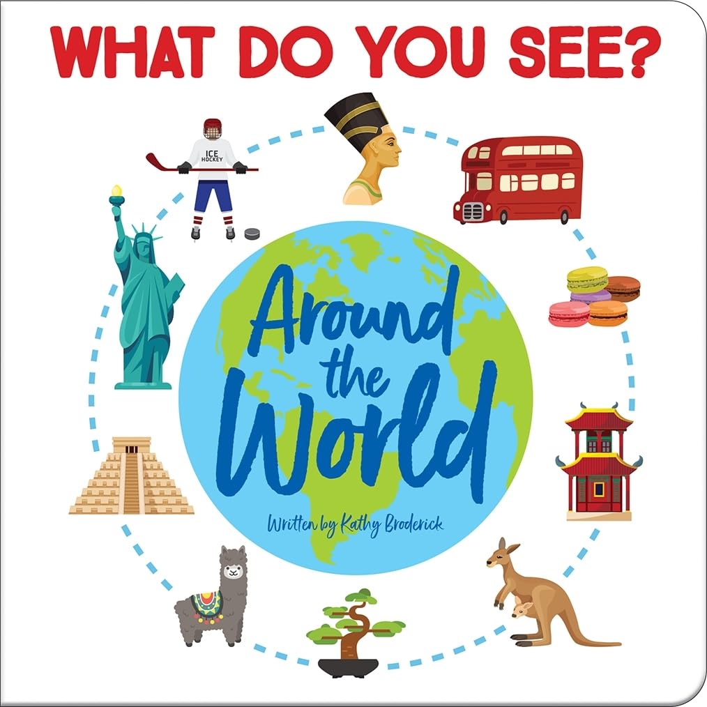 What do You See Around the World, a Look and Find Book - PI Kids
