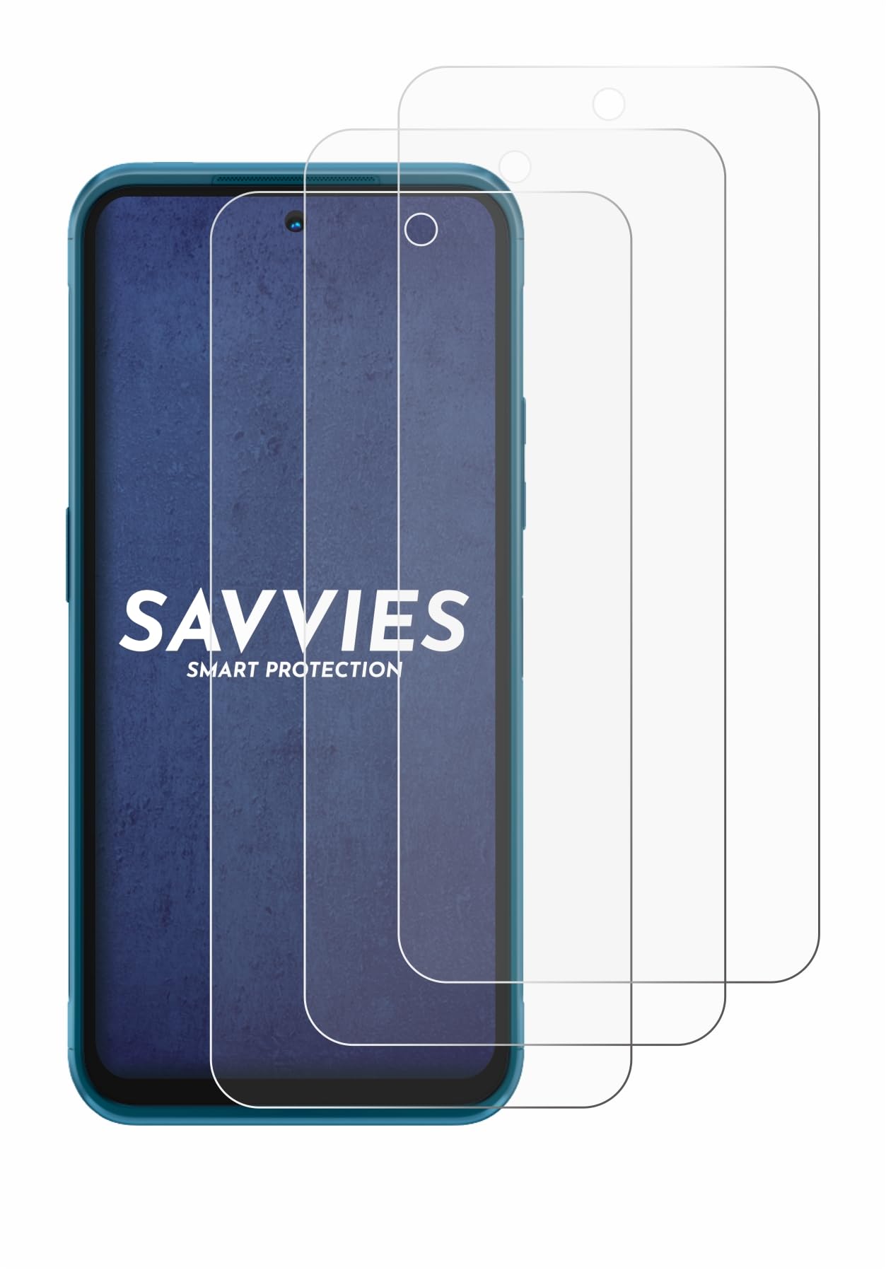 savvies 6 Pezzi Pellicola Protettiva per Nokia XR20 Protezione Schermo Trasparente