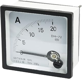 New Lon0167 DC 0-20A Featured Measuring Range Panel reliable efficacy Mounting Ammeter Ampere Meter DH-72(id:649 47 85 f43)