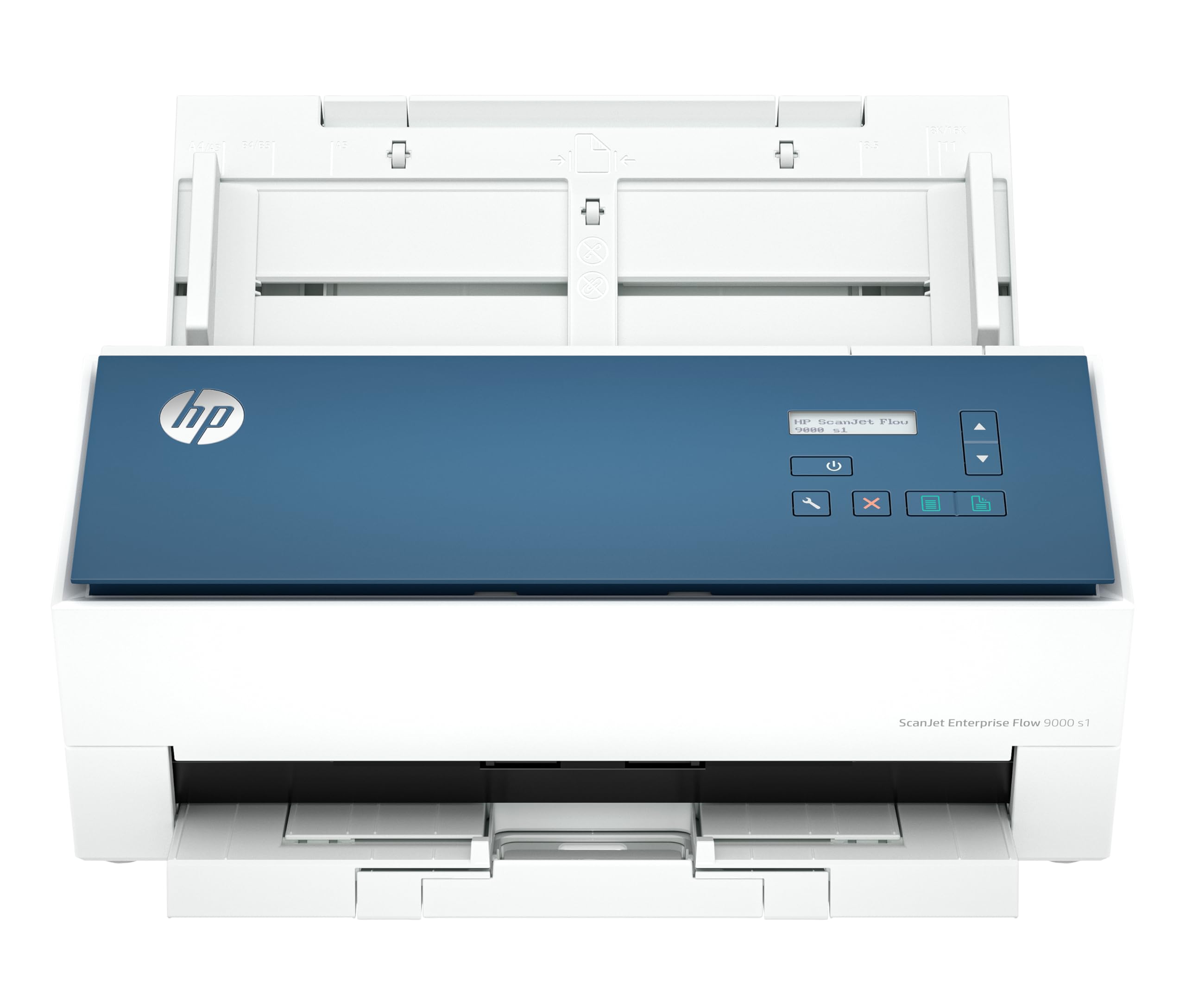 HP ScanJet Enterprise Flow 9000 s1, Scanner, bis A3, ADF für bis zu 100 Blatt, USB 3.0, LCD-Display, bis zu 30.000 Seiten täglich