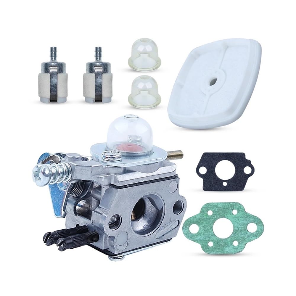 Bombilla de cebado del Filtro de Aire del carburador Compatible con la Junta del carburador del Motor Zm C1U-K52 C1U-K29