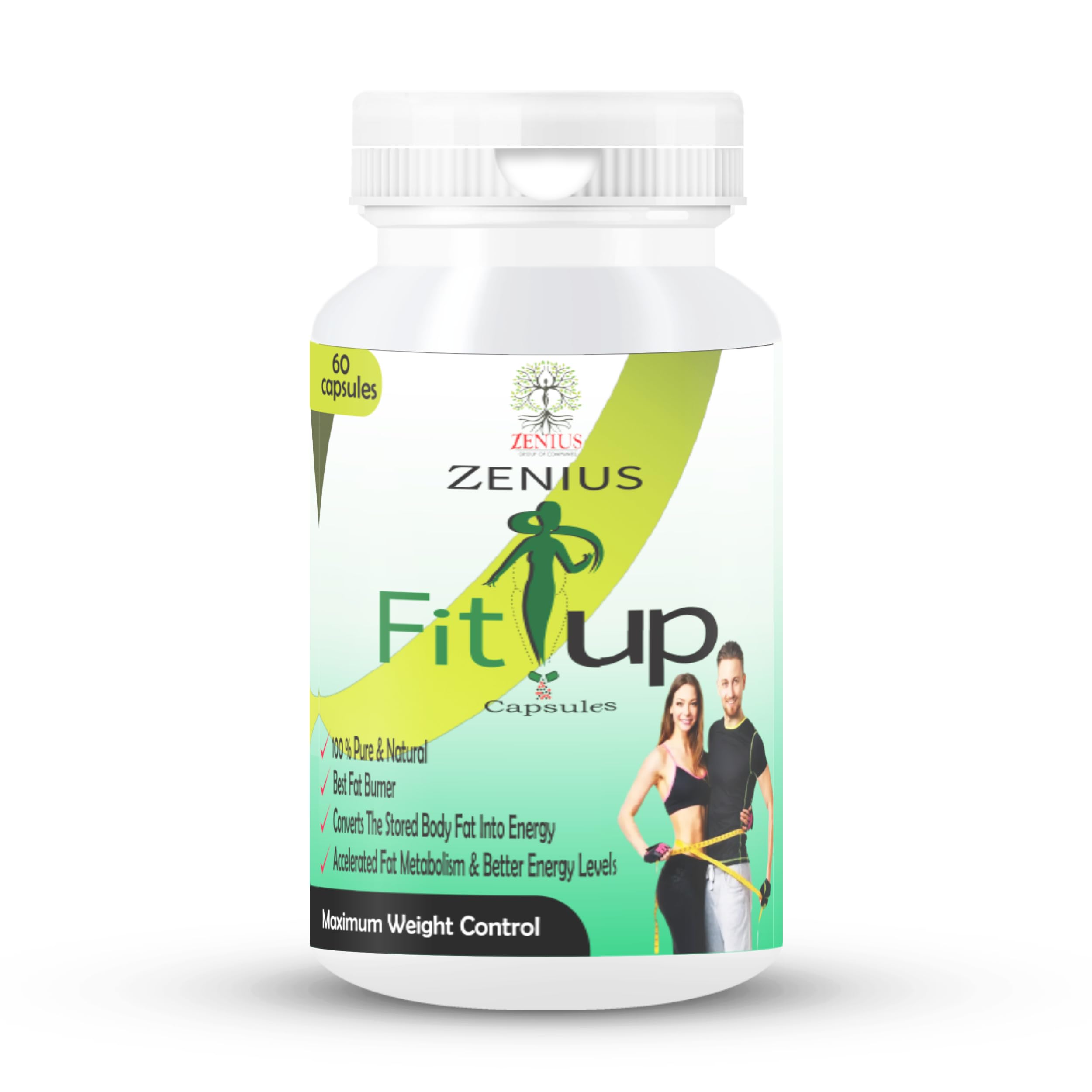 zenius pharmaceuticals Zenius Fit Up Weight Loss Capsules, 60 Capsules, Weight Loss Supplement With Garcinia Cambogia, Green Coffee Beans Green Tea Extract Metabolism Booster, Fat Burner For Men & Women (Pack of 1)-picture-30