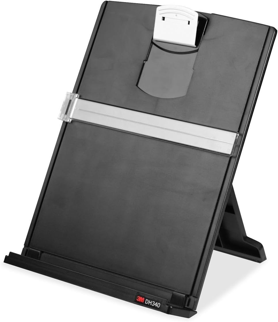 Suporte de documentos para mesa 3M COPYHOLDER, DESKTOP, BK (pacote com