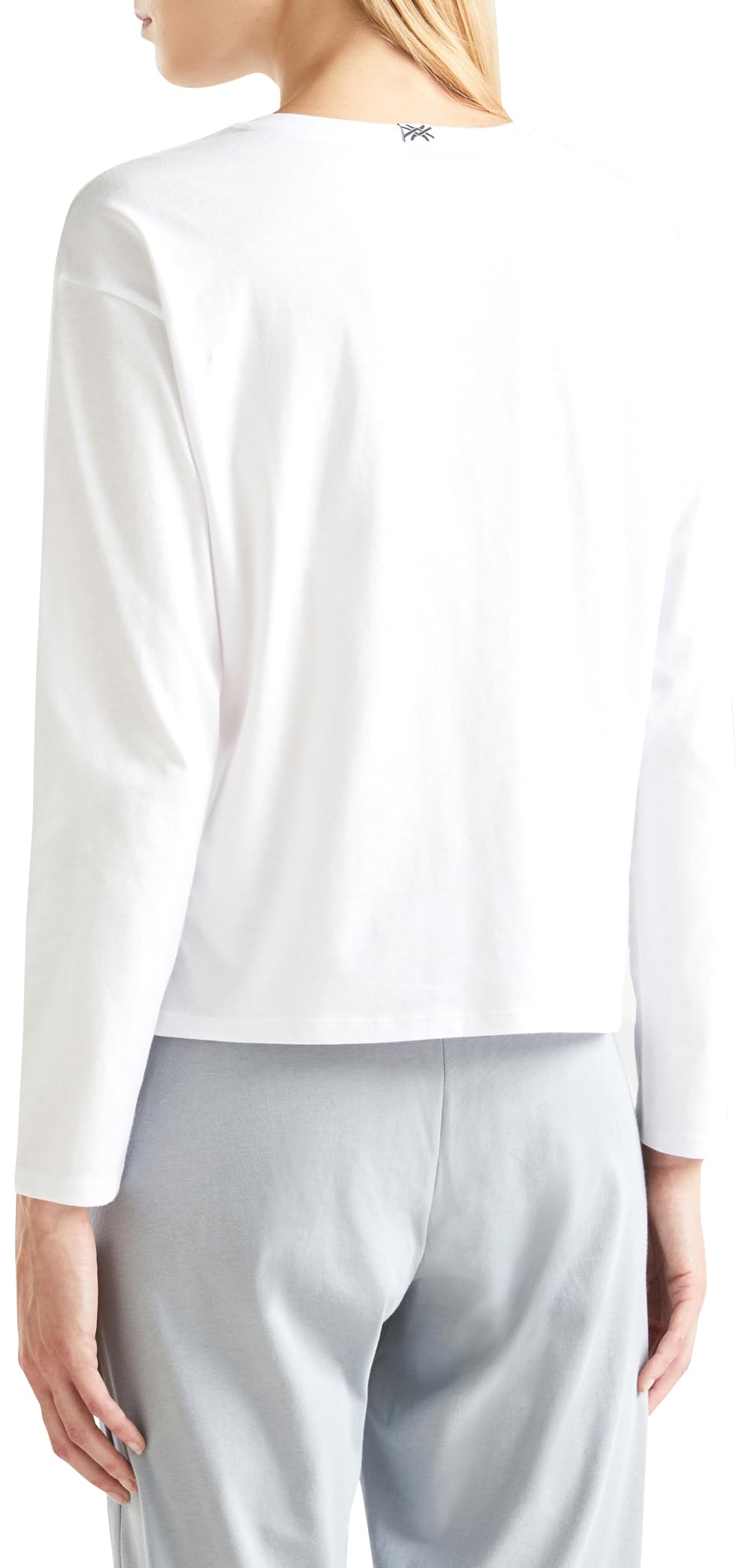 United Colors of Benetton Camiseta M/L 30963m04s Camiseta de Pijama Mujer (Pack de 1)