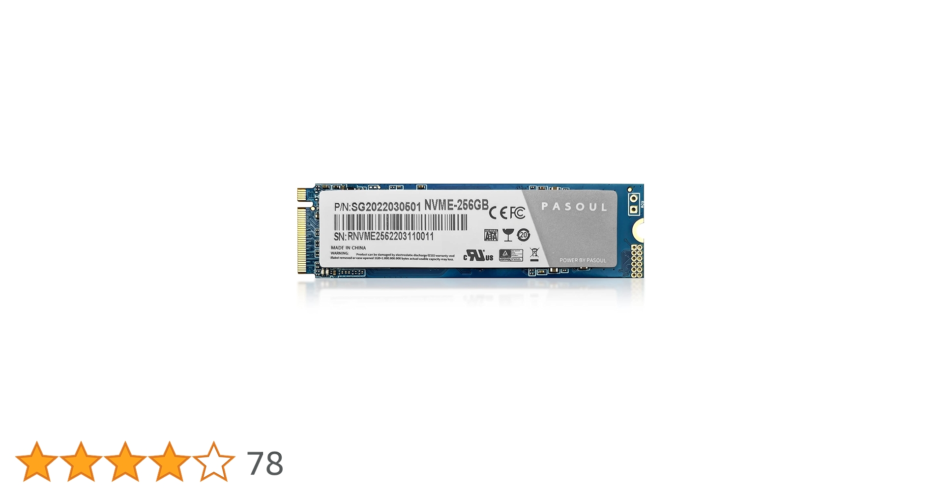 【SSD 256GB 3個セット】PASOUL M.2 2280 NVME Amazon.co.jp: PASOUL SSD 256GB NVMe M.2 2280 PCIe Gen 3.0 x2