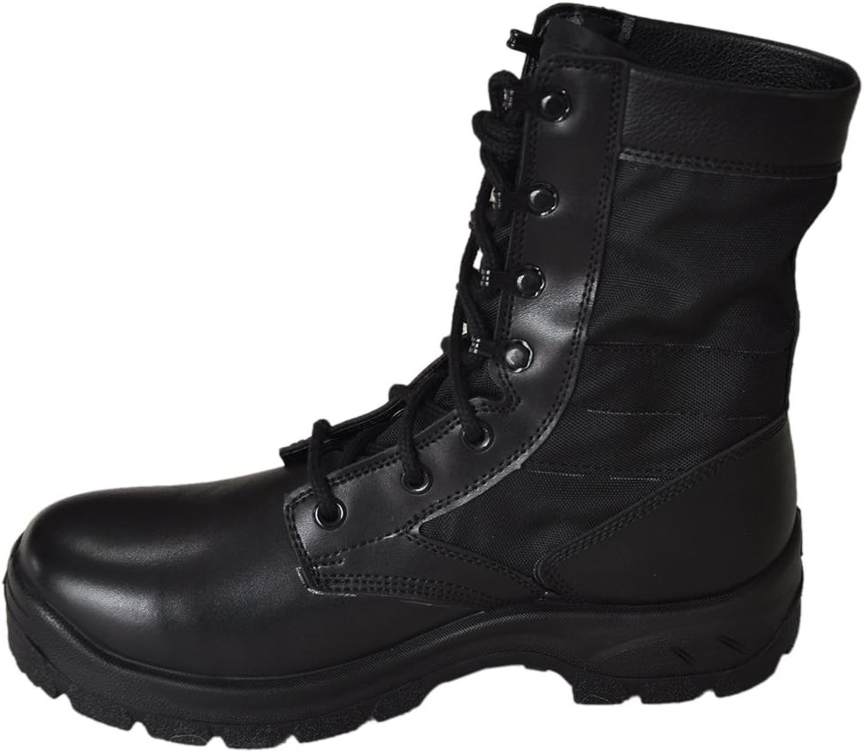 RIELD Men's RMBB Jungle Boots Black Multifunctional Combat Boots 9.5 D(M) US Men