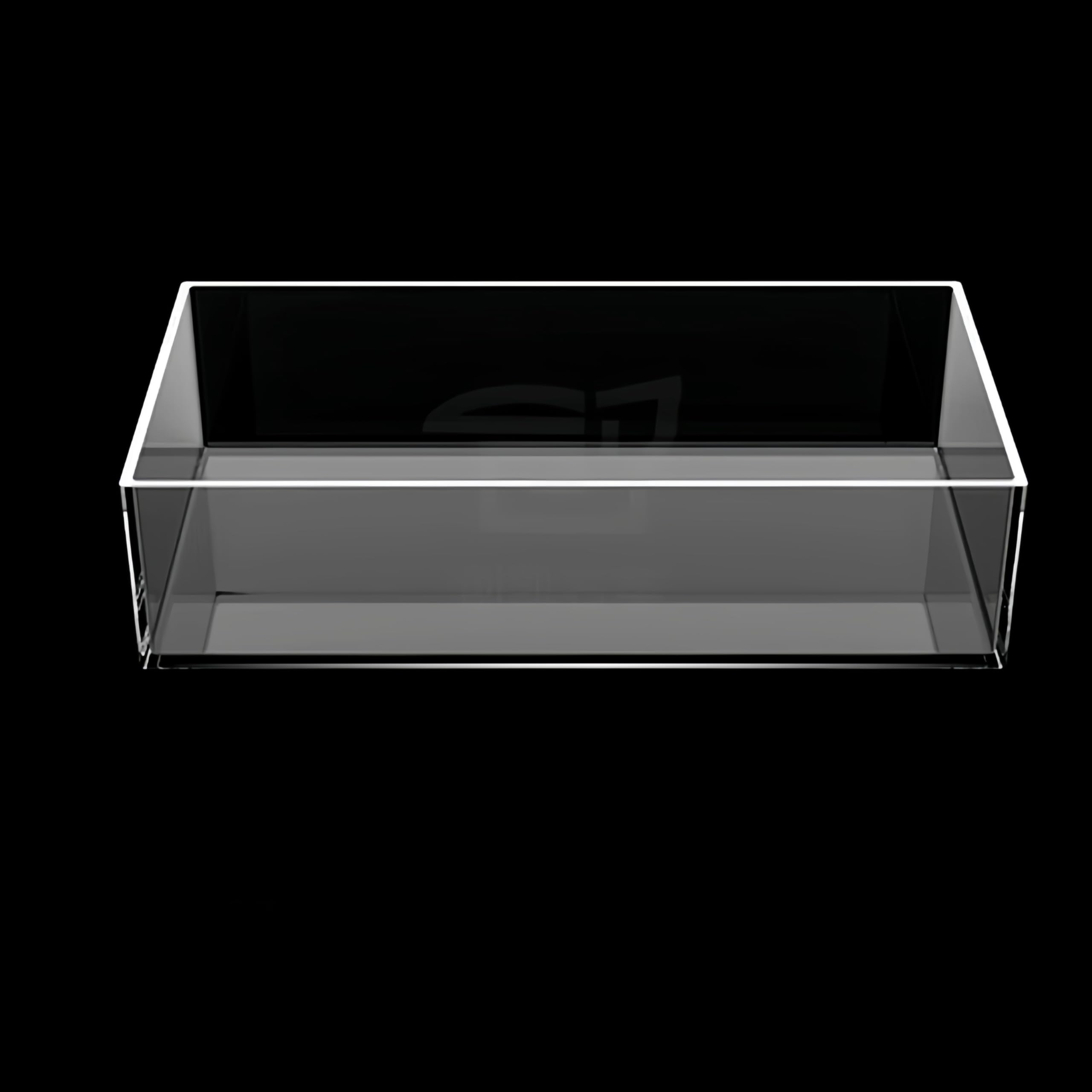 Hochtemperaturbeständiges Quarzglas-Reaktionsgefäß mit Deckel – quadratischer Tiegel for den Laborgebrauch(50mmx50mmx100mm)