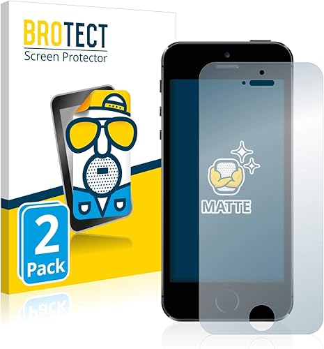 BROTECT Pellicola Protettiva Opaca Compatibile con iPhone Pezzi Anti-Riflesso BROTECT Pellicola Protettiva Opaca Compatibile con iPhone Pezzi Anti-Riflesso
