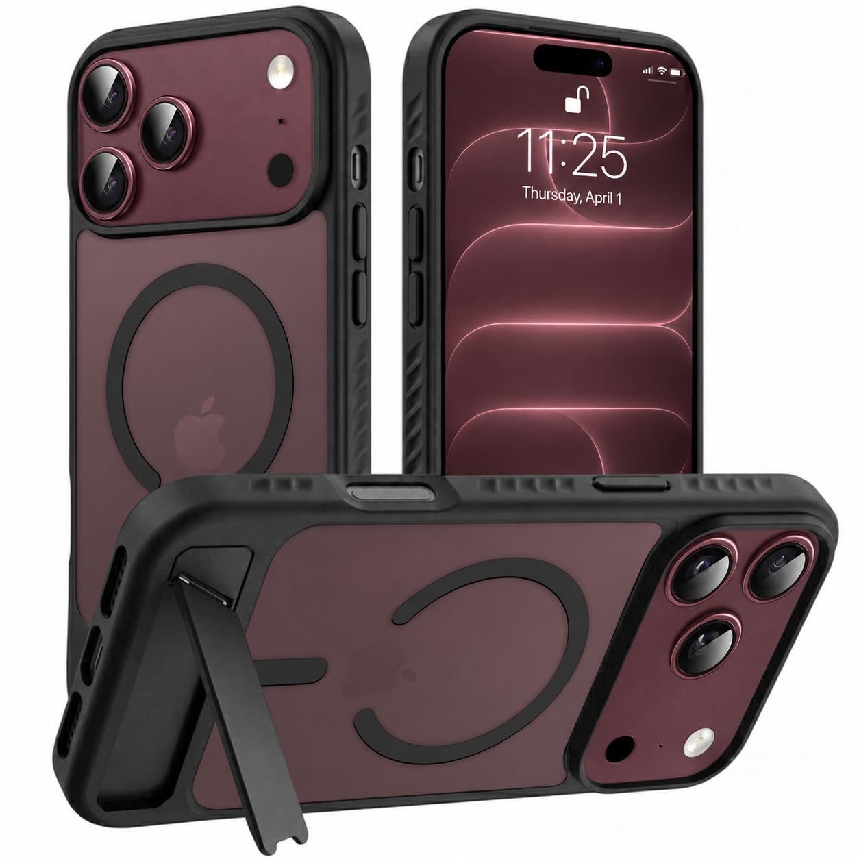 Elzzi Magnetic Case for Samsung S25 Ultra - Kickstand & Mag-Safe -15