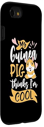 Miniatura 33 de iPhone 12 mini My Guinea Pig Think's I'm Cool - Funny Guinea Pigs Case