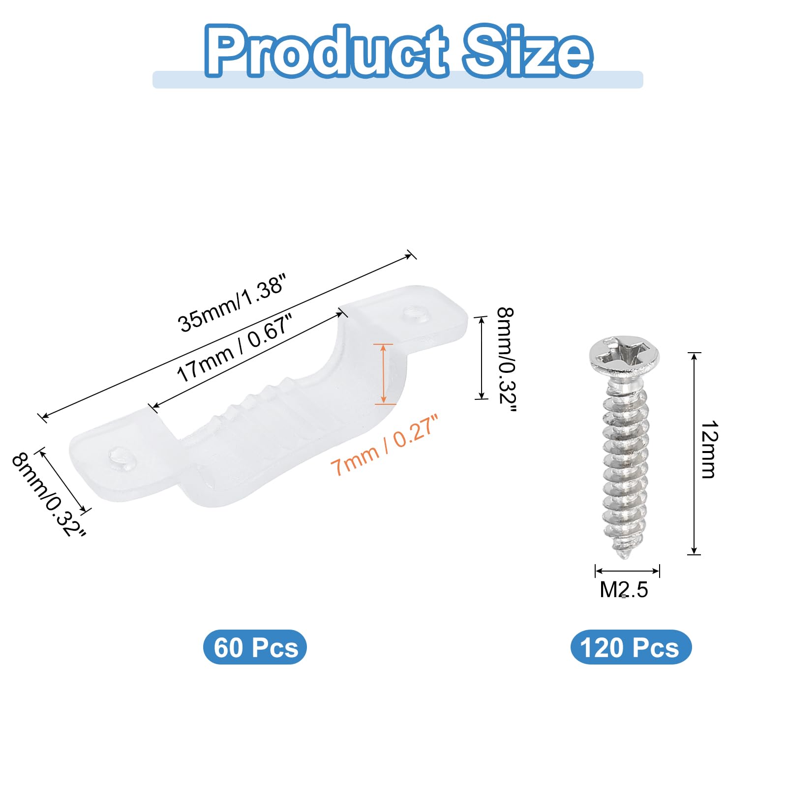 PATIKIL LED Strip Light Clips - Image 2