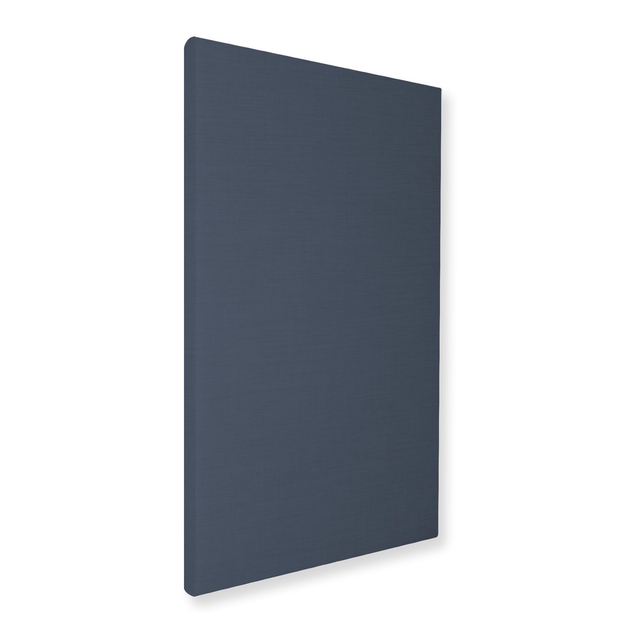 SILENT4® Panel Acústico Pared 114x72x5cm Cuadro Fonoabsorbente de Fibra, Montaje Cinta Autoadherente y Tornillo, Mejora Acústica Medible, Tapizado Tela Color Jeans