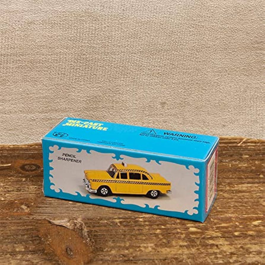 Amazon.co.jp: 秋月貿易 デザイン小物 Yellow Taxi W9.8cm x D3.8cm x