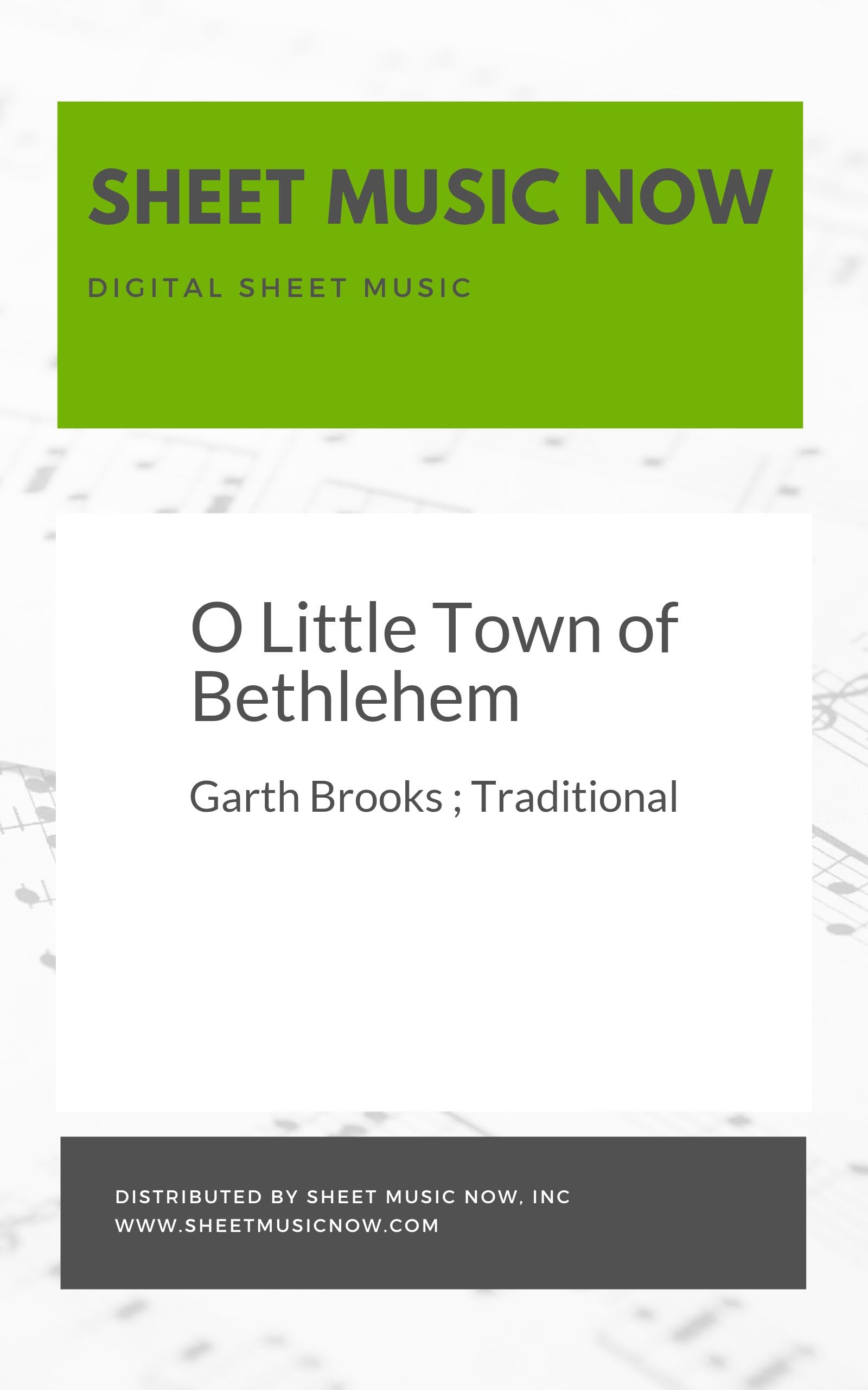 O Little Town of Bethlehem