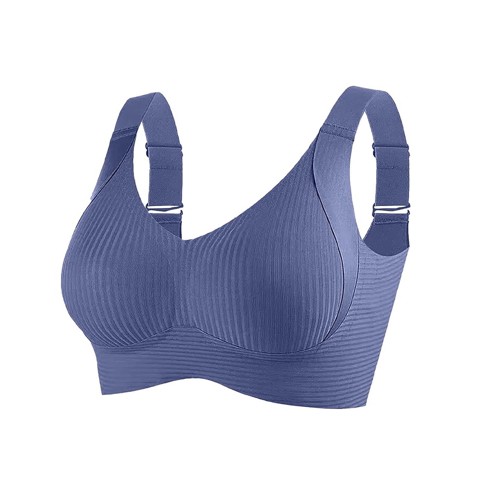 Set di 3 reggiseni senza cuciture, reggiseno da donna, senza cuciture, reggiseno da donna, anti-cedimento e anti-spalla, tinta unita, morbido e confortevole, per un comfort tutto il giorno, G1, XXL