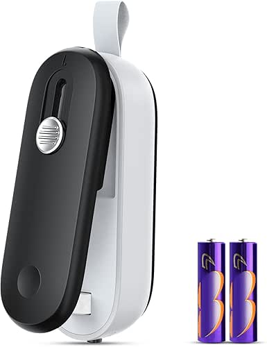 FEPPO Mini Bag Sealer, 2 in 1 Heat Sealer with