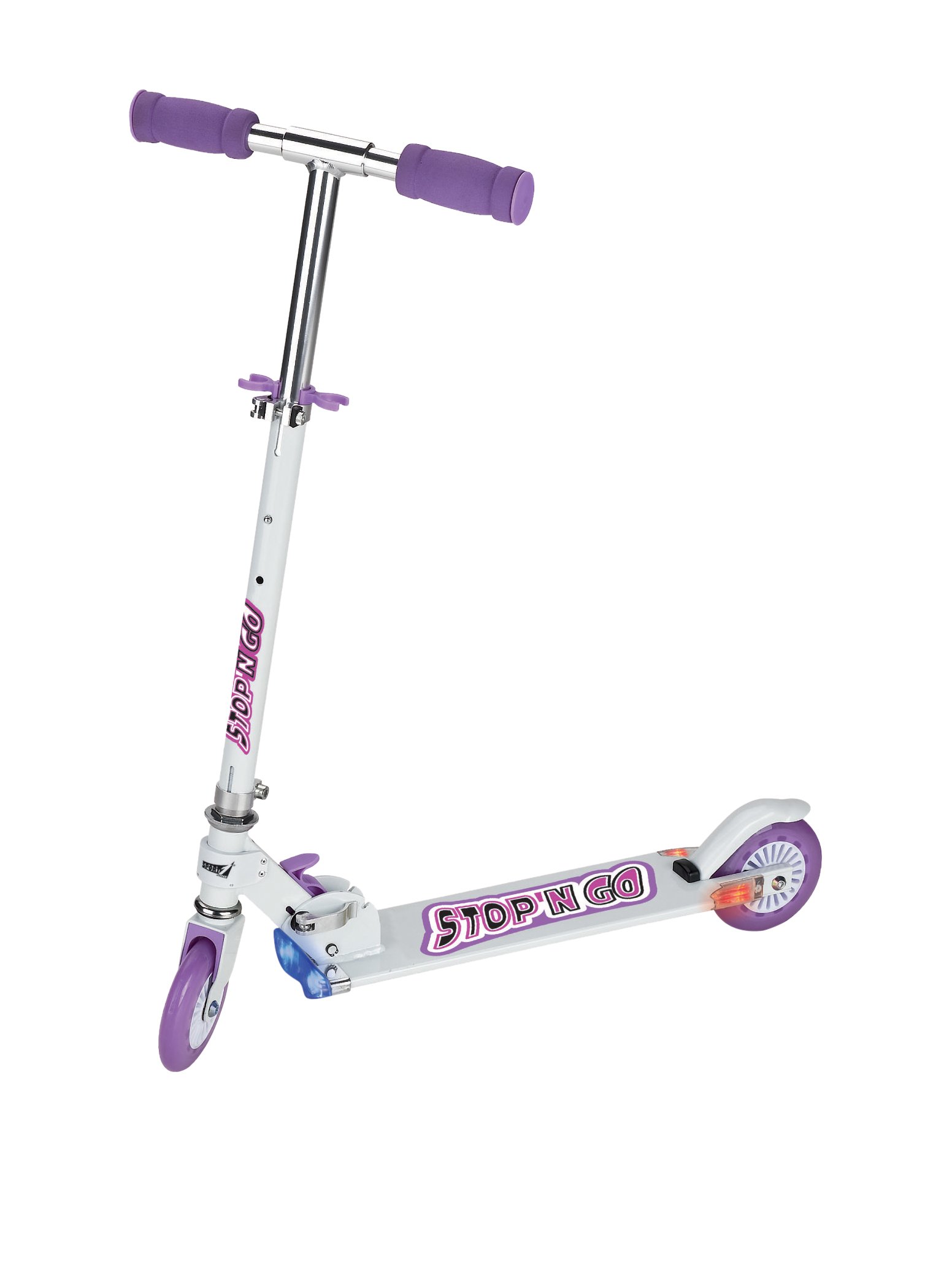 Sport One - Scooter stop'n'go bianco e lilla