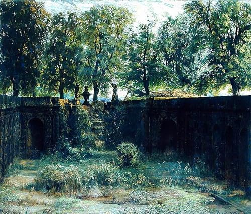 Poster Murale Nymphée du Zwinger Dresde Adolph Menzel Art Classique 60x90cm