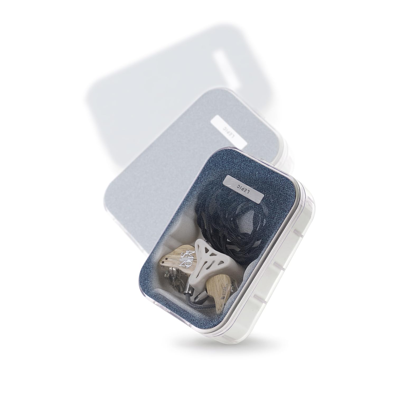 Amazon | LEPIC LPC-JB-NVY JUKEBOX イヤホンケース NAVY(ネイビー