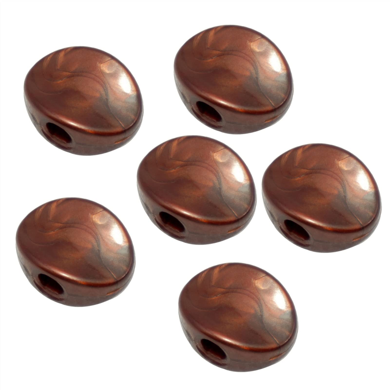 tunery blokujące głowice 6 Sztuk Gitara Do Kawy Tuning Pegs Klucze Przycisk Tunery Maszyna Głowice Premium Plastik
