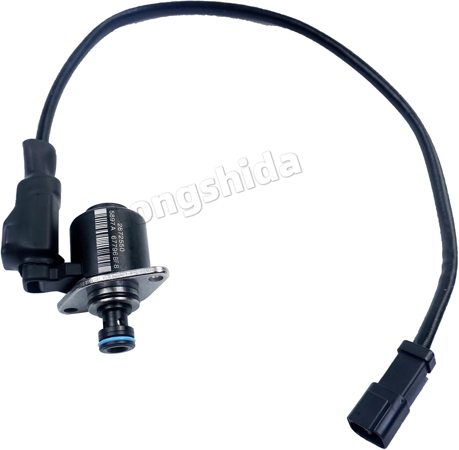 2872550 Fuel Pump Inlet Metering Valve With Wiring Harness Compatible with Cummins ISG ISX5 Engine Replace 5406056 4307411