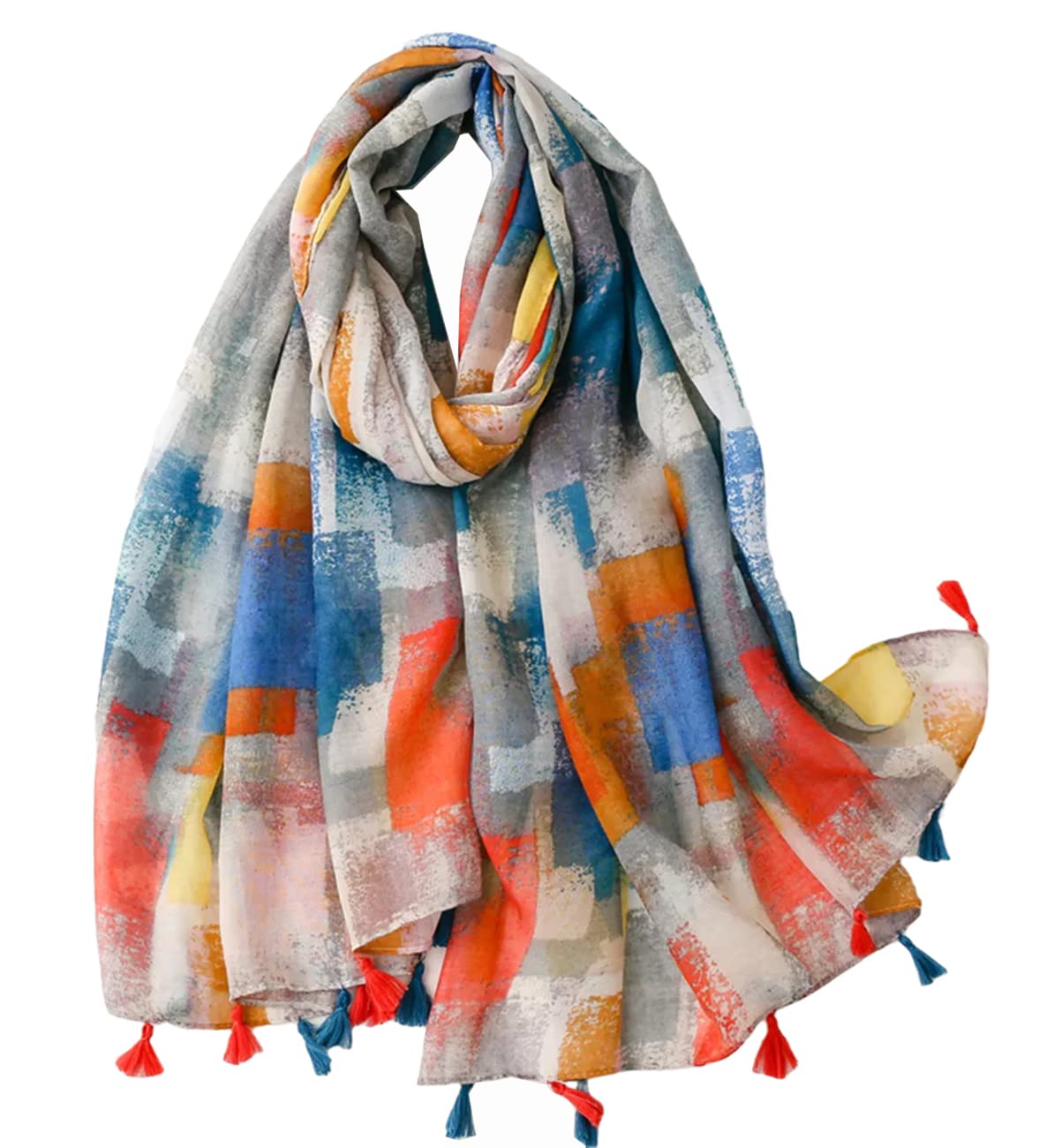 FAIRYGATE Schal für Damen Elegantes Accessoire für Frauen Halstuch SchulterTuch Schal Stola Scarves