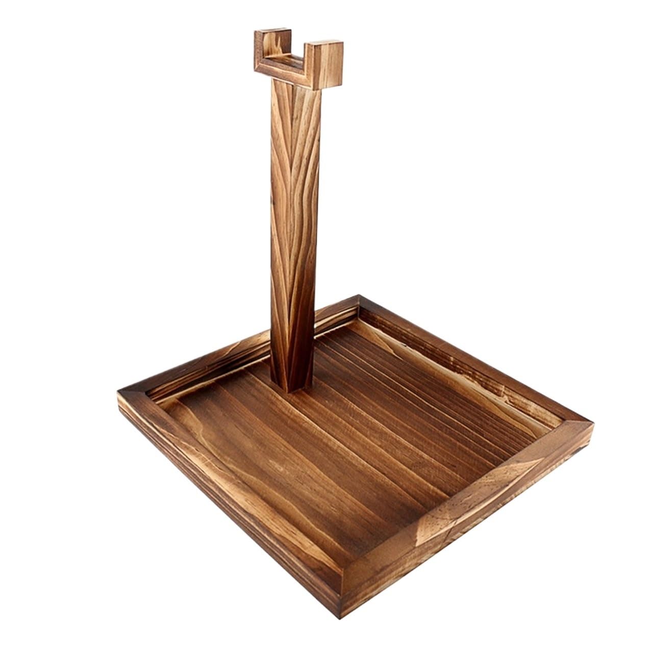 Supporto Per Cuffie Porta Cuffie Supporto For Cuffie Da Tavolo In Legno For Gioco For PC Con For Creativo Organizzare(Charcoal)