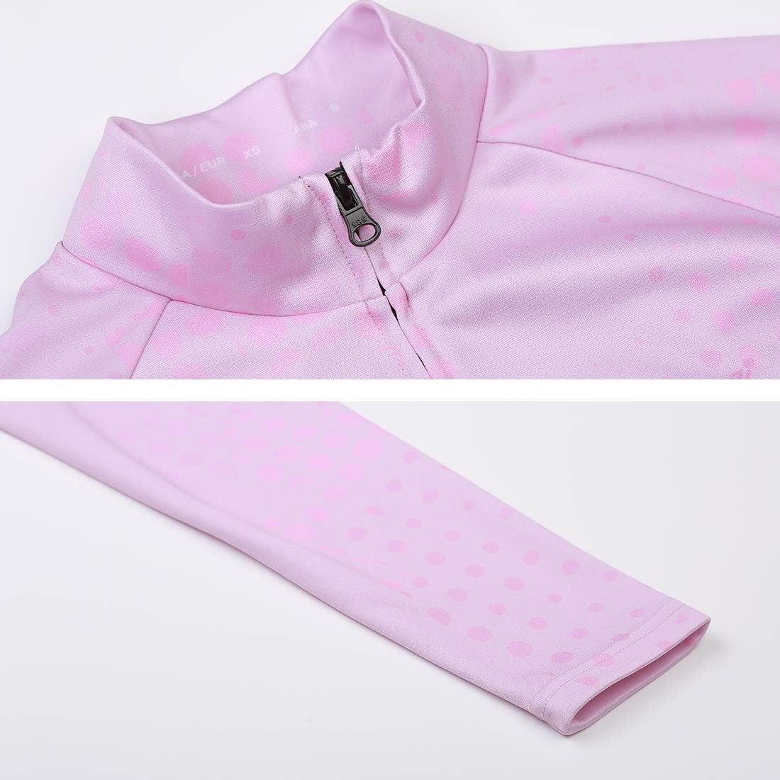 CATENA Women's Cycling Jersey Thermal Shirt Top Autumn Winter Long Sleeve Bicycle Jacket Close-Fitting - Image 4