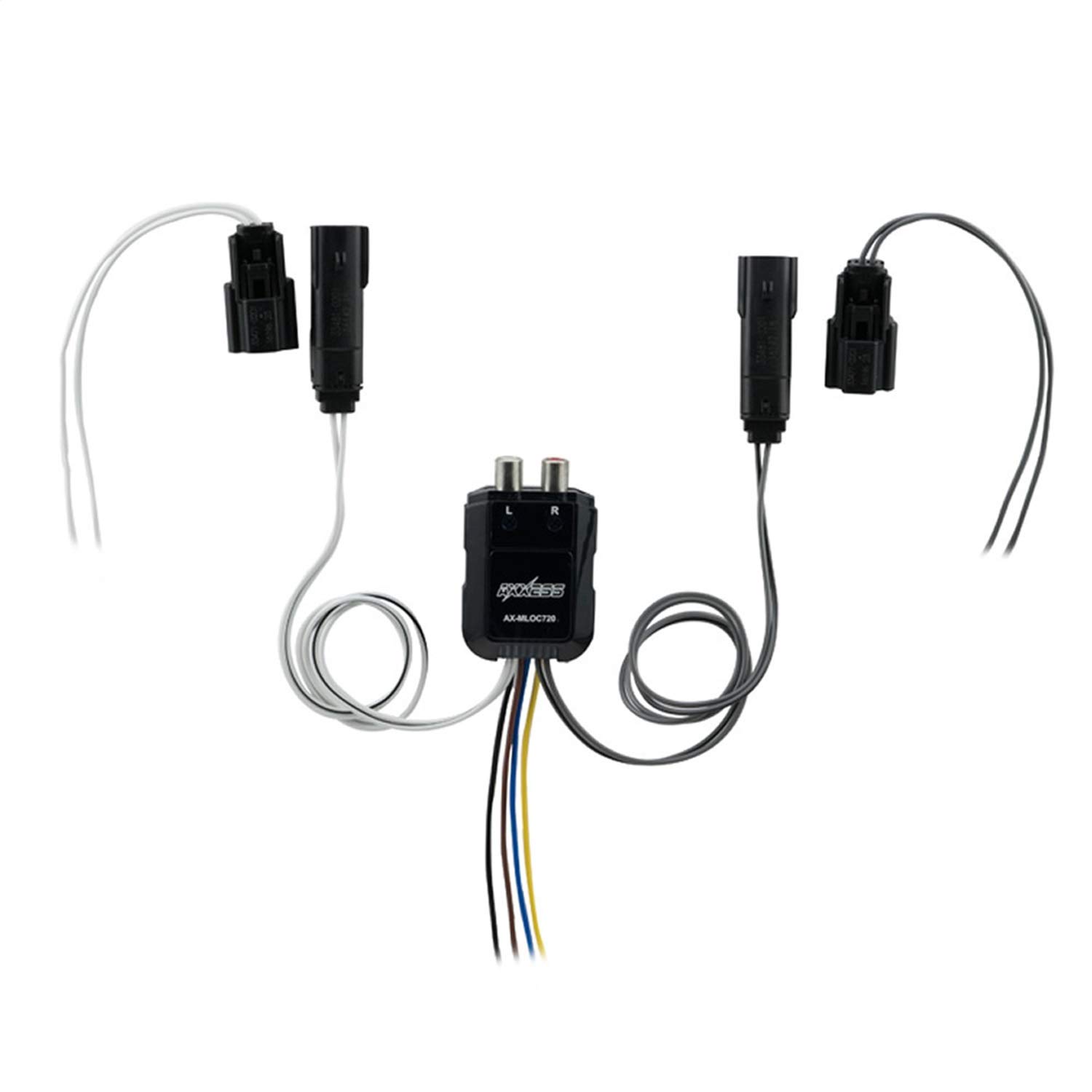 Amazon.com: Saddle Tramp - Harley 14-18 Mini 80 Watt 2 Channel Line Output  Converter, Sound Control (AX-MLOC-HD1) : Automotive
