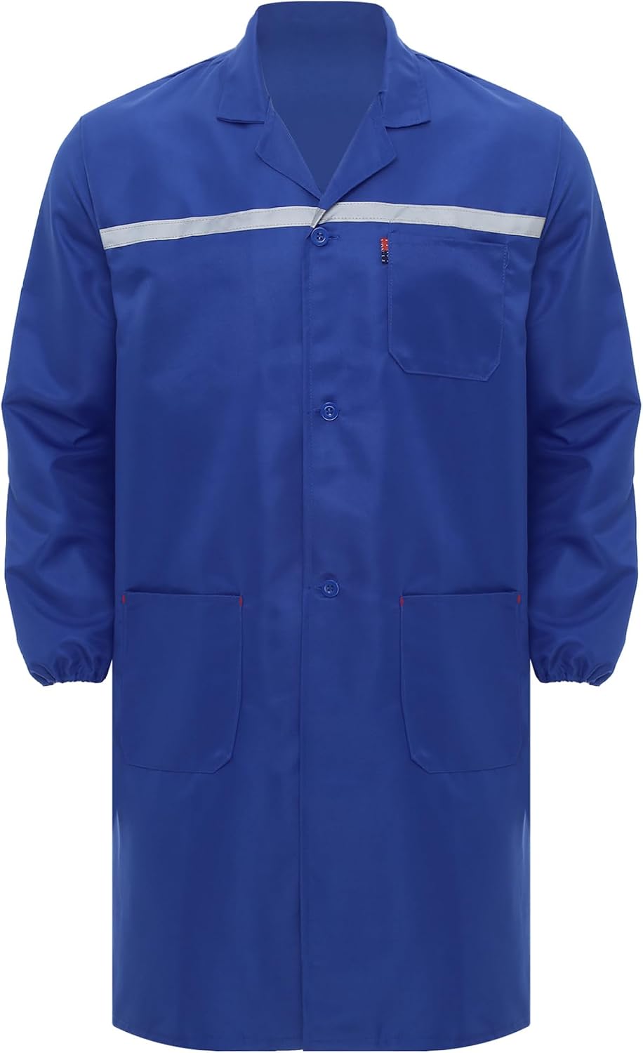 Mens Womens Work Coat Dustproof Jacket Resistant Blouse Long Sleeve Top Factory Lab Coat