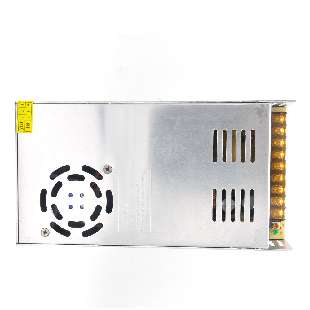 Padarsey Bloc d'alimentation universel régulé CC 24 V 15 A 360 W Entrée AC 110 V/220 V AC pour bandes LED, radio CCTV, ordinateur, projet