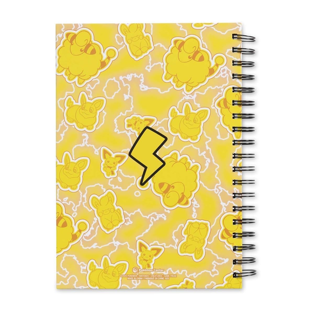 Pokémon Center: Electric Type Fundamentals Spiral Notebook