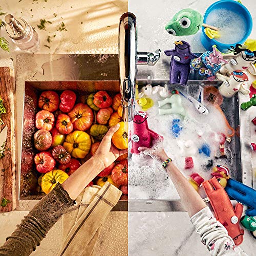 American-Standard-4931380002-Beale-Single-Handle-Pull-Down-Kitchen-Faucet-with-Selectronic-Hands-Free-Technology-in-Polished-Chrome American Standard 4931380002 Beale Single Handle Pull Down Kitchen Faucet with Selectronic Hands Free Technology in Polished Chrome