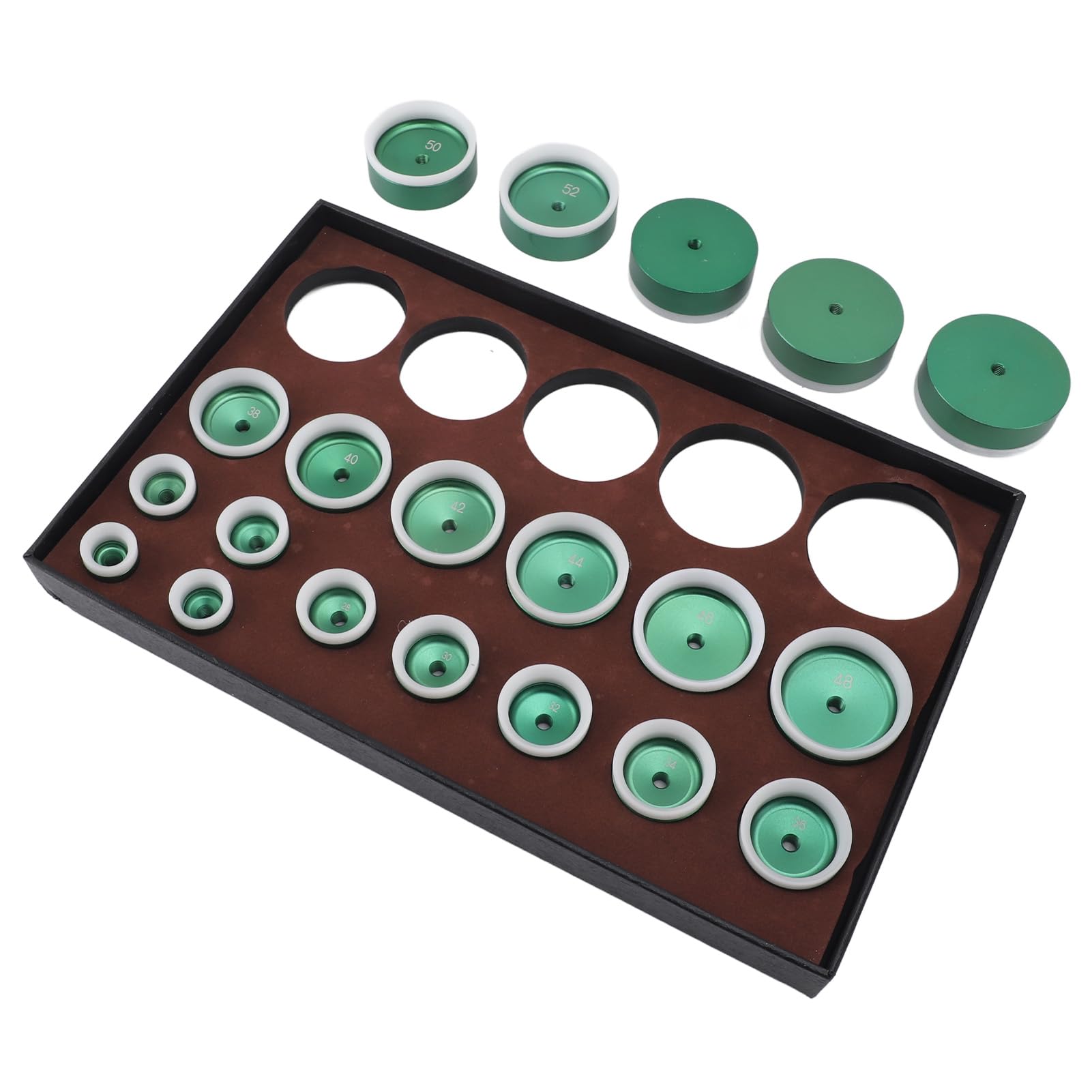 XUMIUZIY Kit de Prensa para Troqueles, 20 Piezas 20-58mm Troquel Metálico