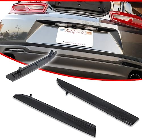 Miniatura 8 de GTINTHEBOX Lentes rojas LED para freno trasero, antiniebla, luces reflectoras para Chevrolet Camaro Traverse 2016-2020, Pontiac G8 2008 2009,