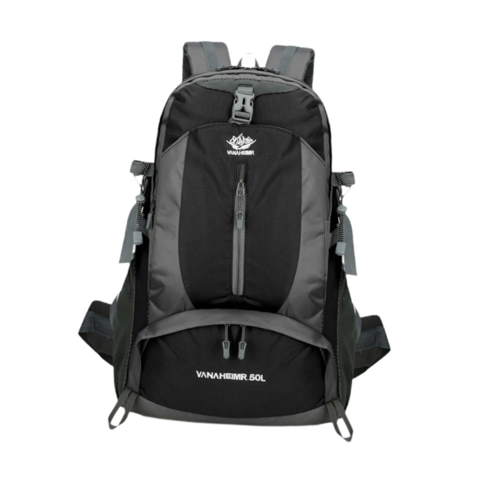 LOOM TREE® Hiking Backpack Versatile Travel Bag for Outdoor Sports Trips Mountaineering Black | Outdoor Sports | Camping & Hiking | Hiking Backpacks | Day Packs-image-13