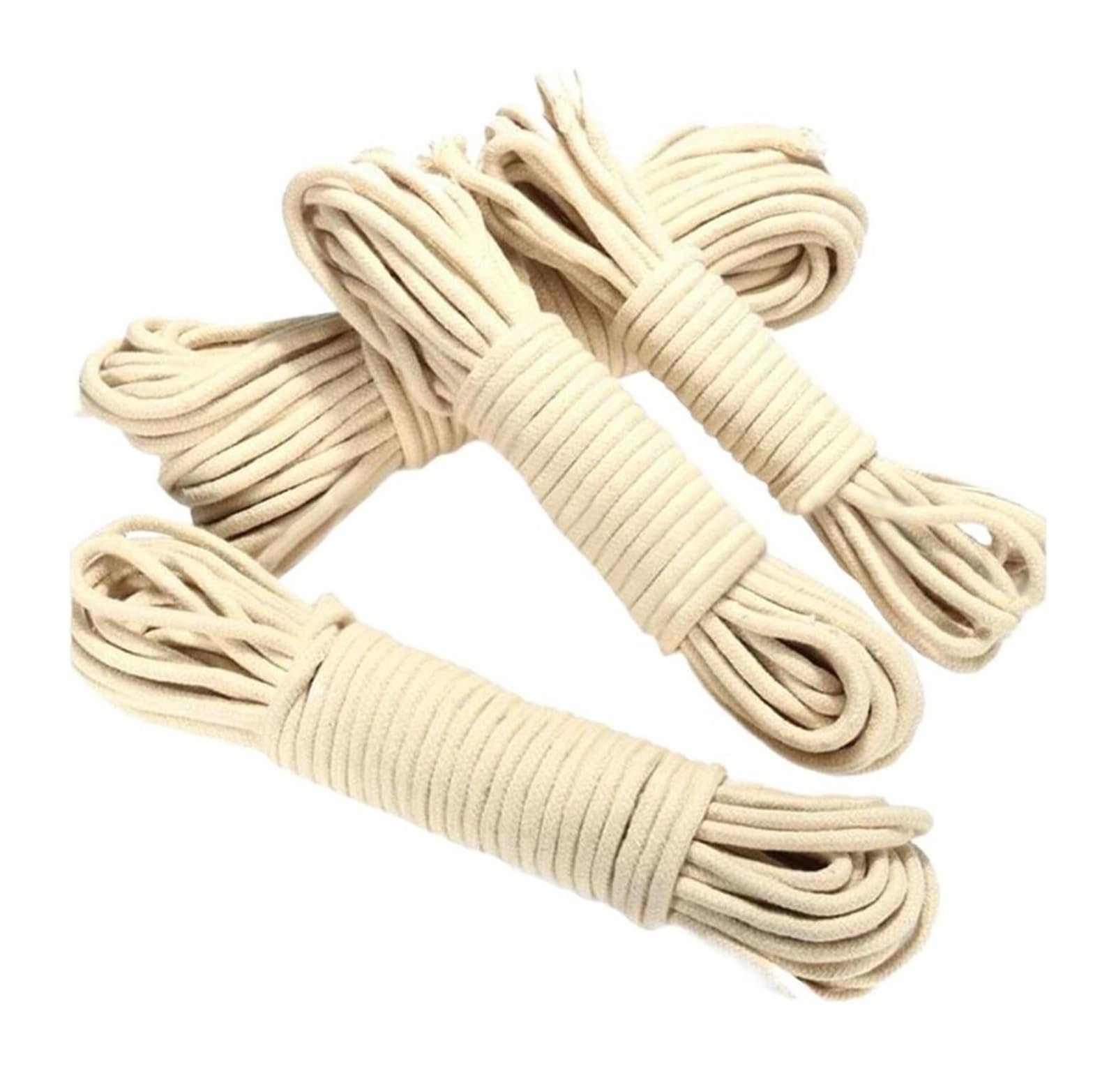 Outdoor Washing Line, 20 Meters 4mm Polyester Pulley Clothesline Rope