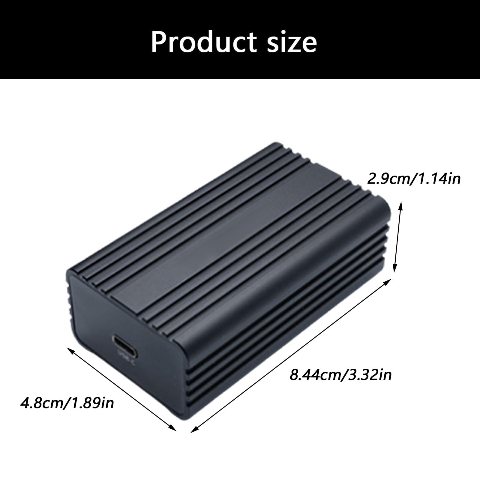 Adattatore di rete Ethernet USB 10G Custodia in alluminio leggero USB3.2 per accessori per smartphone portatili
