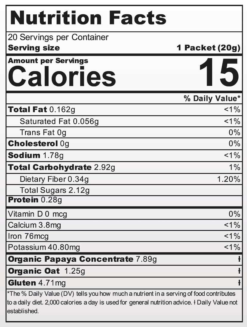 Caricol Gastro Papaya Enzyme Natural Heartburn & Acid Reflux Relief — Amazon image 3