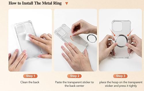 Miniatura 8 de Soporte magnético ajustable para el dedo, soporte plegable antideslizante para anillo de dedo, soporte para teléfono, ligero, delgado, duradero,