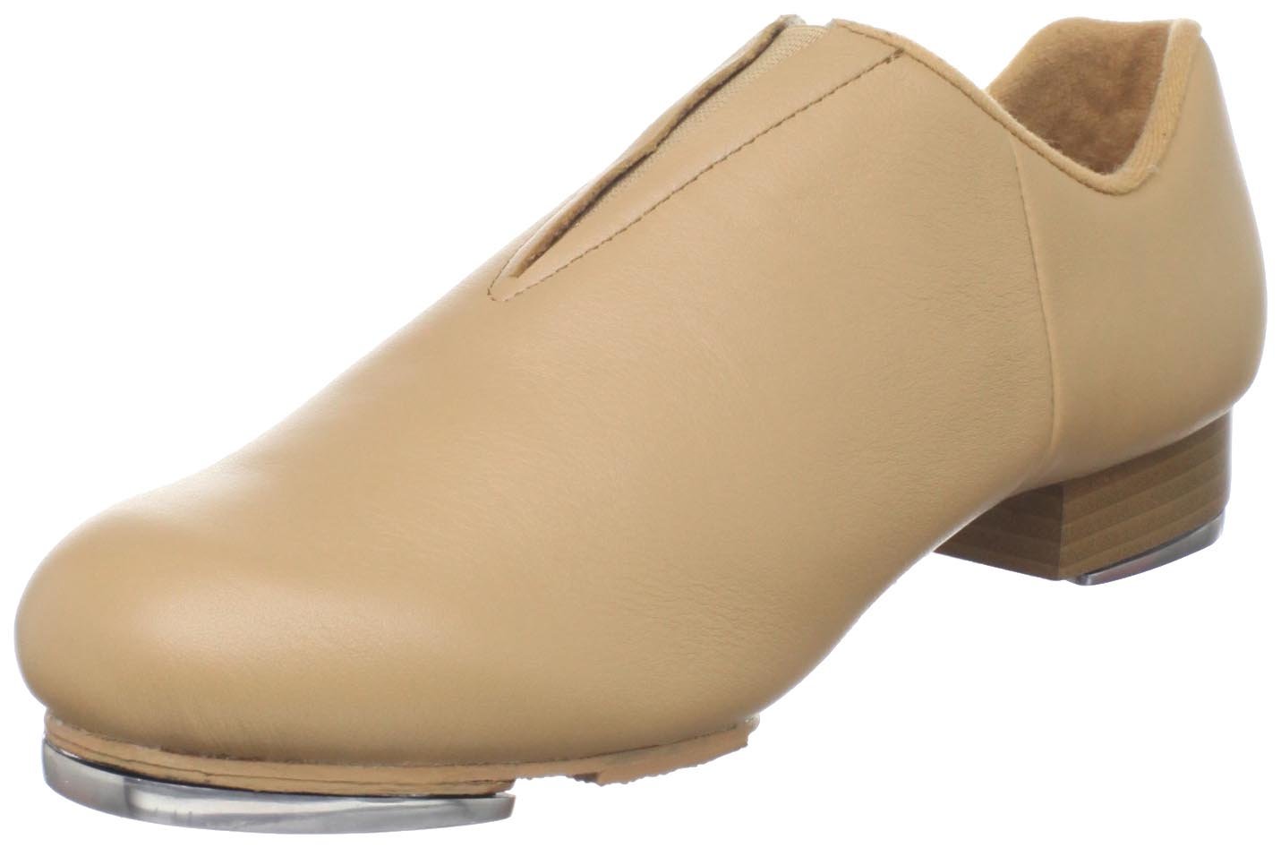 Dance Class Women's JTS601 Split Sole Jazz Tap Shoe,Caramel,9.5 M US
